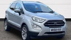 Silver Used 2018 Ford Ecosport Titanium SUV | £9,890 (Fair price)