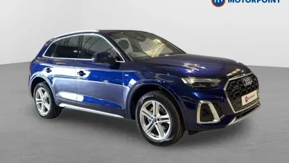 Używany Audi Q5 S-Line 204 KM (150 kW) 2023 Niebieski SUV