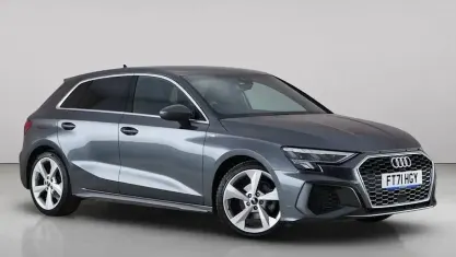 Used Audi A3 Sportback S-Line 110 HP (80 kW) 2022 Grey Hatchback