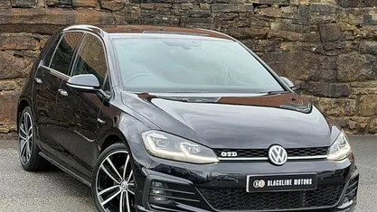 Used VW Golf VII GTD 184 HP (135 kW) 2018 Black Hatchback