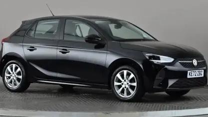 Used Vauxhall Corsa Design Edition 75 HP (55 kW) 2023 Black Hatchback