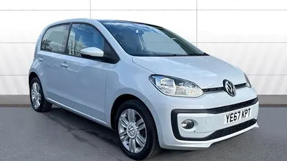Used VW up! high up! 75 HP (55 kW) 2017 Silver Hatchback
