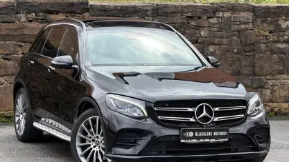 Used Mercedes GLC350 AMG line 258 HP (189 kW) 2017 Black SUV