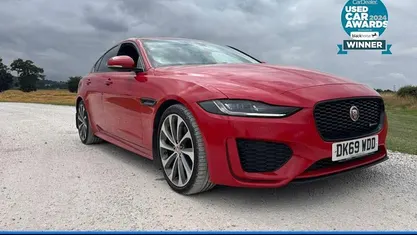 Red Used 2019 Jaguar XE R-Dynamic Sedan | £11,995 (Fair price)