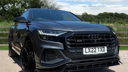 Used Audi Q8 Black Edition 340 HP (250 kW) 2022 Grey SUV