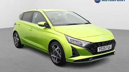 Used Hyundai i20 Premium 101 HP (74 kW) 2025 Green Hatchback