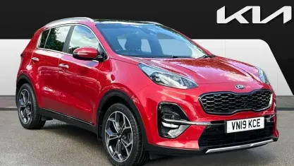 Used Kia Sportage GT-Line S 136 HP (100 kW) 2019 Red SUV