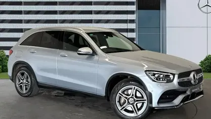 Used Mercedes GLC220 AMG line 194 HP (142 kW) 2022 Silver SUV