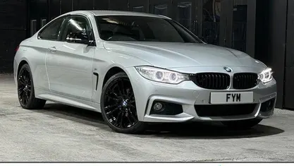Silver Used 2014 BMW 420 M Sport Coupe | £10,795 (Fair price)