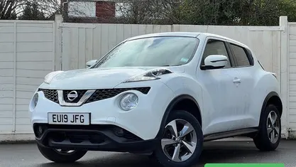 Used Nissan Juke Acenta 113 HP (83 kW) 2019 White SUV