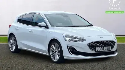 Used Ford Focus Vignale 125 HP (91 kW) 2019 White Hatchback