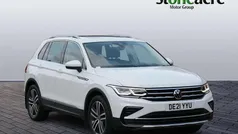 White Used 2021 VW Tiguan Elegance SUV | £24,995 (Fair price)
