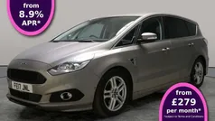 Silver Used 2017 Ford S-MAX Sport MPV | £15,530 (Fair price)