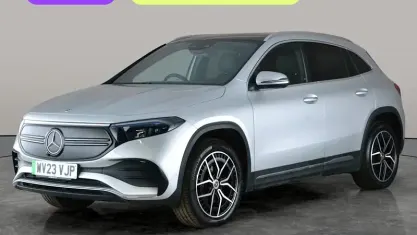 Used Mercedes EQA250+ AMG Line Premium 139 kW (190 HP) 2023 Silver SUV