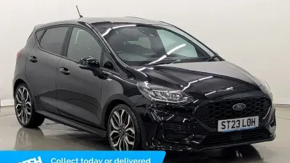 Used Ford Fiesta ST-Line X 125 HP (91 kW) 2023 Black Hatchback