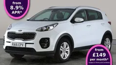 White Used 2016 Kia Sportage 2 SUV | £9,466 (Fair price)