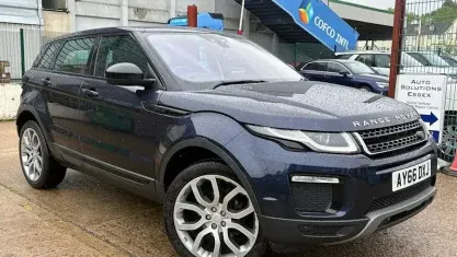 Used Land Rover Range Rover evoque SE 150 HP (110 kW) 2016 Blue SUV