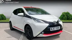 White flash Used 2017 Toyota Aygo x-press Hatchback | £7,740 (Fair price)