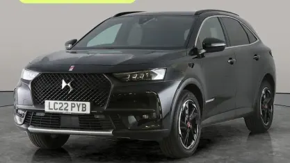 Used DS Automobiles DS7 Crossback Performance Line Plus 131 HP (96 kW) 2022 Black SUV