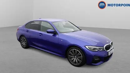 Blue Used 2021 BMW 318 M Sport Sedan | £21,299 (Fair price)