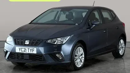 Used Seat Ibiza SE Technology 95 HP (69 kW) 2021 Grey Hatchback