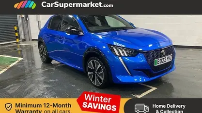 Blue Used 2022 Peugeot e-208 GTi Hatchback | £12,697 (Fair price)