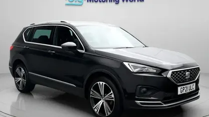 Used Seat Tarraco XCELLENCE Lux 150 HP (110 kW) 2021 Black SUV