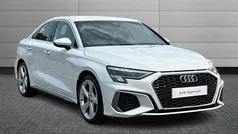 White Used 2023 Audi A3 S-Line Sedan | £23,390 (Fair price)