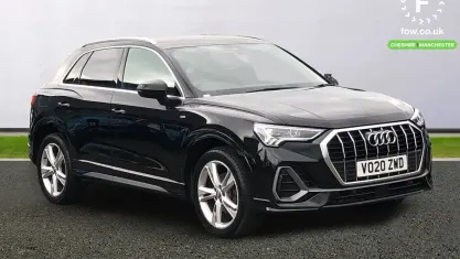 Used Audi Q3 S-Line 150 HP (110 kW) 2020 Black SUV