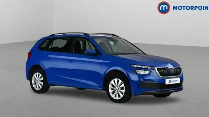 Used Skoda Kamiq 95 HP (69 kW) 2021 Blue SUV