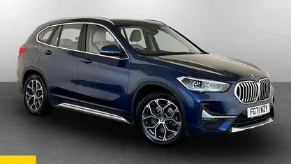 Blue Used 2021 BMW X1 xLine SUV | £14,295 (Fair price)