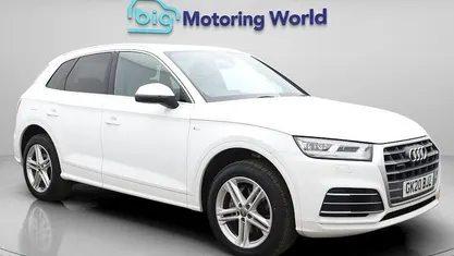 Used Audi Q5 S-Line 190 HP (139 kW) 2020 White SUV
