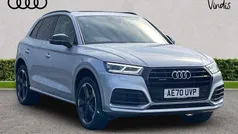 Silver Used 2020 Audi Q5 Black Edition SUV | £29,642 (Fair price)