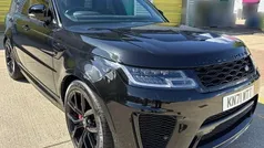 Black Used 2022 Land Rover Range Rover Sport SVR SUV | £60,200 (Fair price)