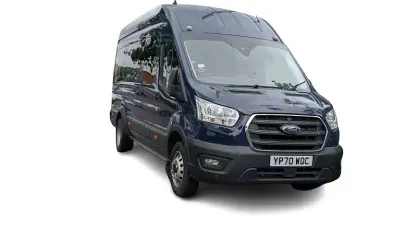 Used Ford Transit Trend 170 HP (125 kW) 2020 Blue Van