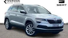 Brilliant silver Used 2019 Skoda Karoq SE L SUV | £14,990 (Fair price)