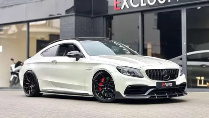 Used Mercedes C63 AMG Premium Plus 510 HP (375 kW) 2019 White Coupe
