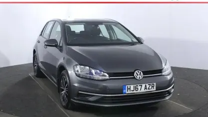 Used VW Golf VII SE 125 HP (91 kW) 2017 Grey Hatchback