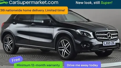 Used Mercedes GLA180 Urban 122 HP (89 kW) 2019 Black SUV