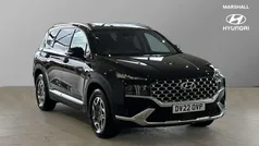 Black Used 2022 Hyundai Santa Fe Premium SUV | £28,429 (Fair price)