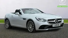 Silver Used 2019 Mercedes SLC300 AMG line Cabriolet | £19,399 (Good price)