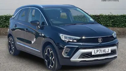 Used Vauxhall Crossland Ultimate 131 HP (96 kW) 2022 Black SUV