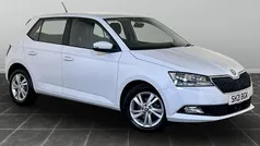 White Used 2021 Skoda Fabia SE Hatchback | £6,695 (Good price)