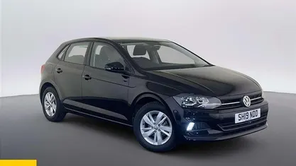 Used VW Polo SE 95 HP (69 kW) 2019 Black Hatchback