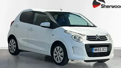 Used Citroën C1 Feel 68 HP (50 kW) 2015 White Hatchback