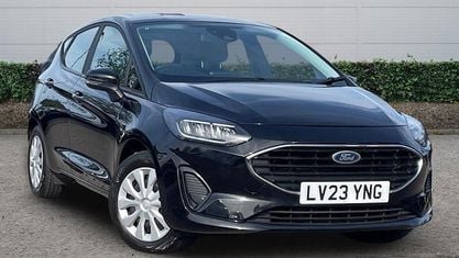 Second-hand Ford Fiesta Trend 75 CP (55 kW) 2022 Negru Hatchback