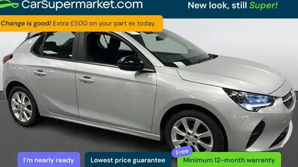 Used Vauxhall Corsa Design Edition 75 HP (55 kW) 2023 Grey Hatchback
