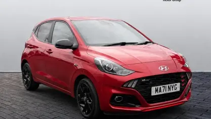 Used Hyundai i10 N Line 101 HP (74 kW) 2023 Red Hatchback