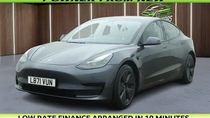 Used Tesla Model 3 Standard Range Plus 180 kW (245 HP) 2021 Grey Sedan