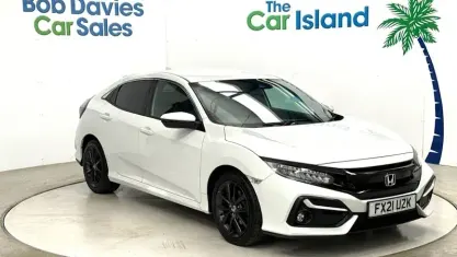 Used Honda Civic SR 126 HP (92 kW) 2021 White Hatchback